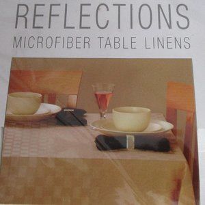 square microfiber tablecloth